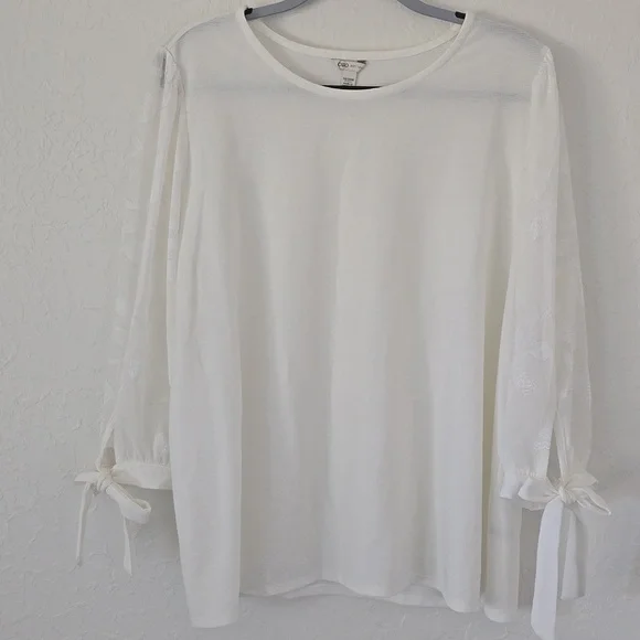 NWOT white Cato Blouse Size 18/20 - Picture 1 of 4